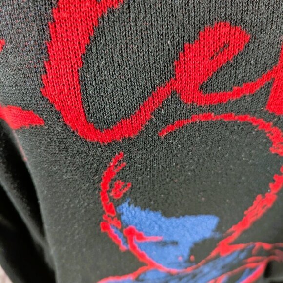 Stranger Things Eleven Black Long Sleeve Sweater 2XL - Picture 4 of 9